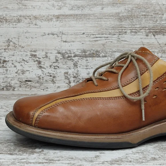 🟪Sz 43 Bed Stu Brown Leather Lace Up Oxford - Picture 2 of 16